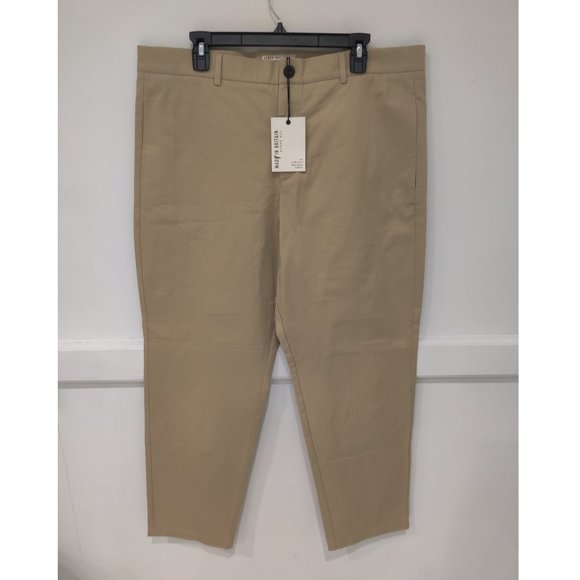 NWT Ted Baker London Mens ARNOS Wide Leg Utility Pants Beige Size 36R $230 II329 - Picture 1 of 2